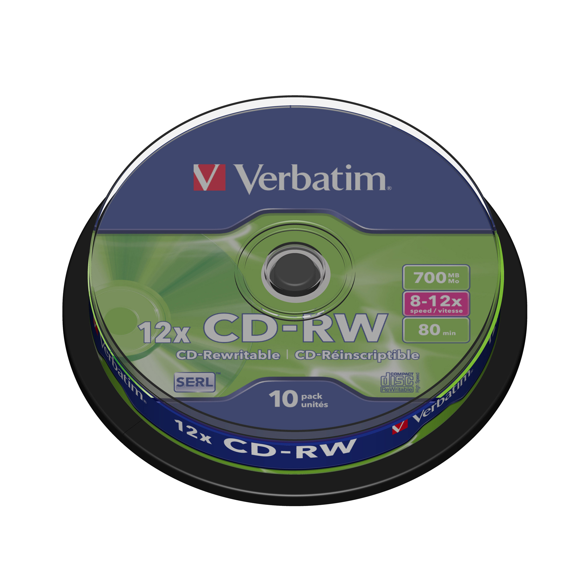 Verbatim - Scatola 10 CD-RW DataLife Plus - …