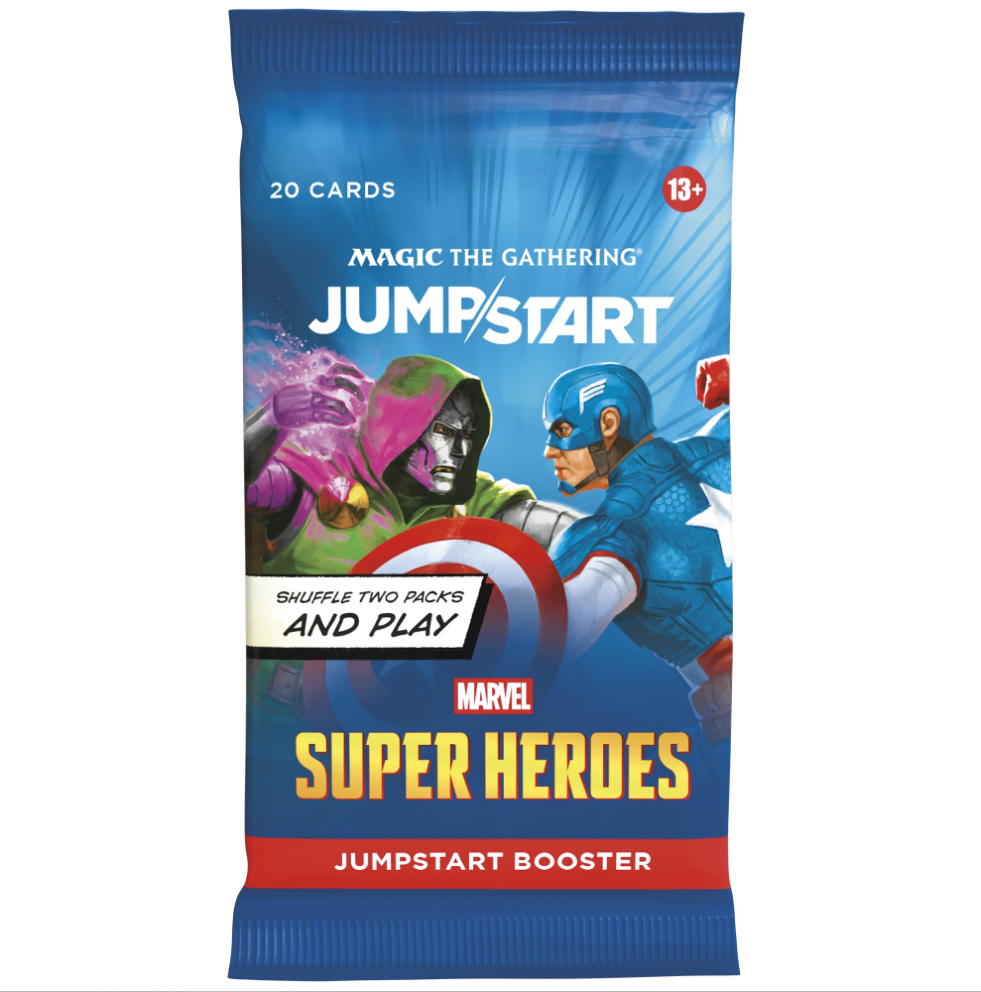 PREORDINE MAGIC THE GATHERING BOX JUMPSTART BOOSTER - MARVEL SUPER HEROES (24 BUSTE) - ENG 26/06/2026