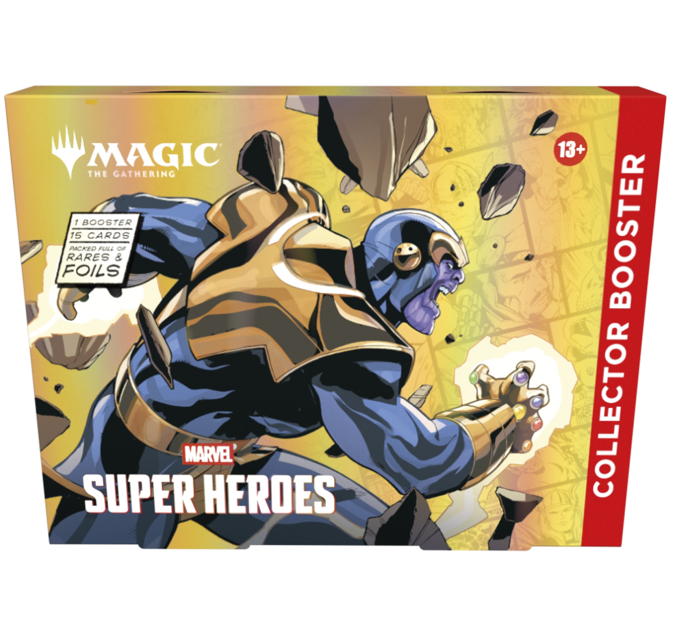 PREORDINE MAGIC THE GATHERING BOX COLLECTOR BOOSTER - MARVEL SUPER HEROES (12 BUSTE) - ENG 26/06/2026