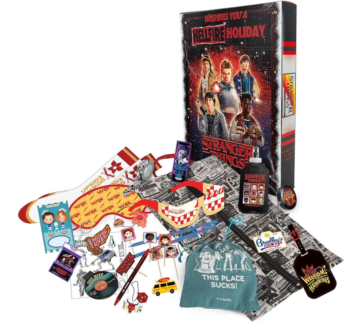 PREORDINE YuMe Gift Box - Classic Advent Calendar - Stranger Things - SOLID CTN (10 Units) 17963 *FINE SETTEMBRE