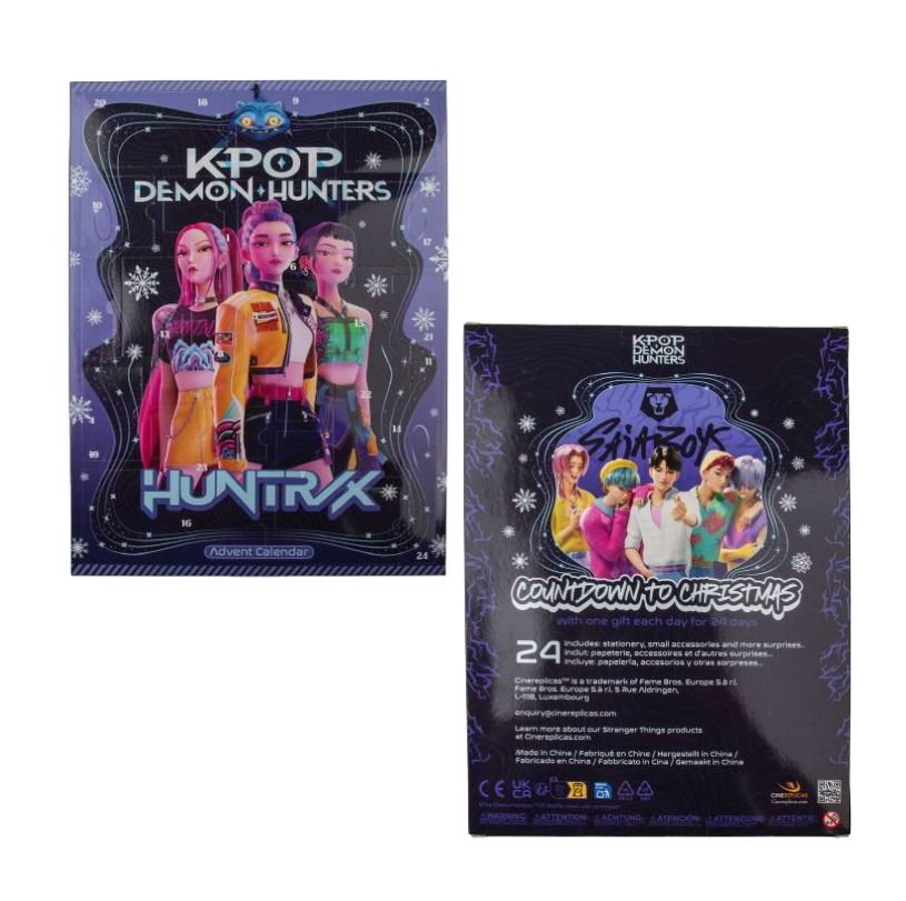 PREORDINE YuMe Gift Box - Classic Advent Calendar - KPop Demon Hunters - SOLID CTN (10 Units) 17897 *FINE SETTEMBRE