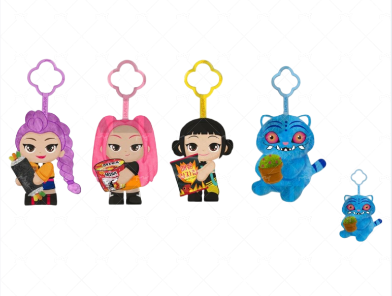 PREORDINE Rei Toys KPOP Demon Hunter Peluche con Clip Deluxe con accessorio 8 cm Assortimento KPOP0200 *LUGLIO