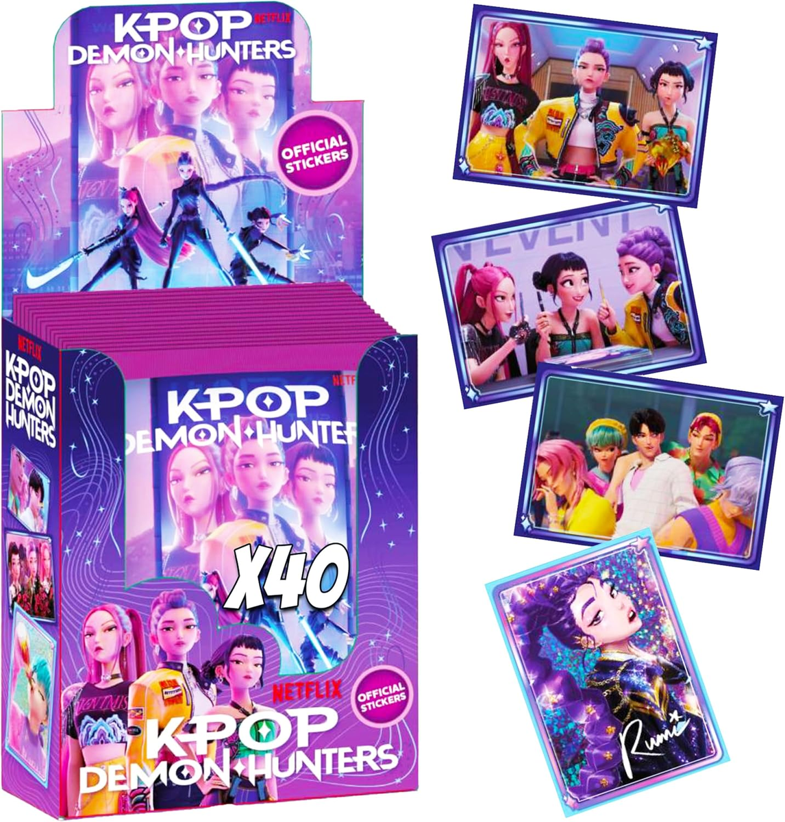PREORDINE - DIRAMIX - KPOP DEMON HUNTERS - 1 BUSTINA DI FIGURINE - Offical Stickers Netflix (INIZIO PREORD. 22.05.2026 - SCAD. PREORD. 26/05/2026)