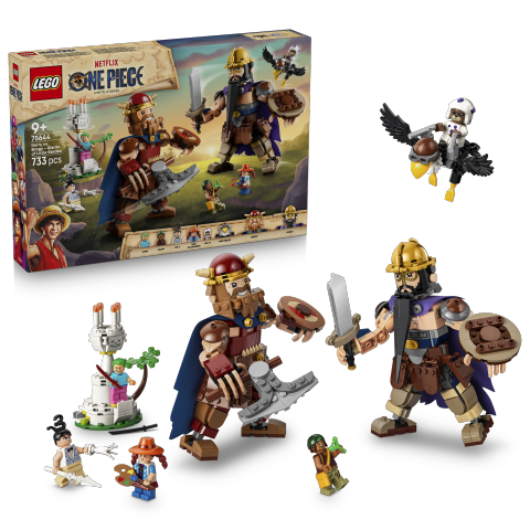 PREORDINE LEGO ONE PIECE - Dorry vs. Brogy – I giganti del piccolo giardino 75644 *AGOSTO