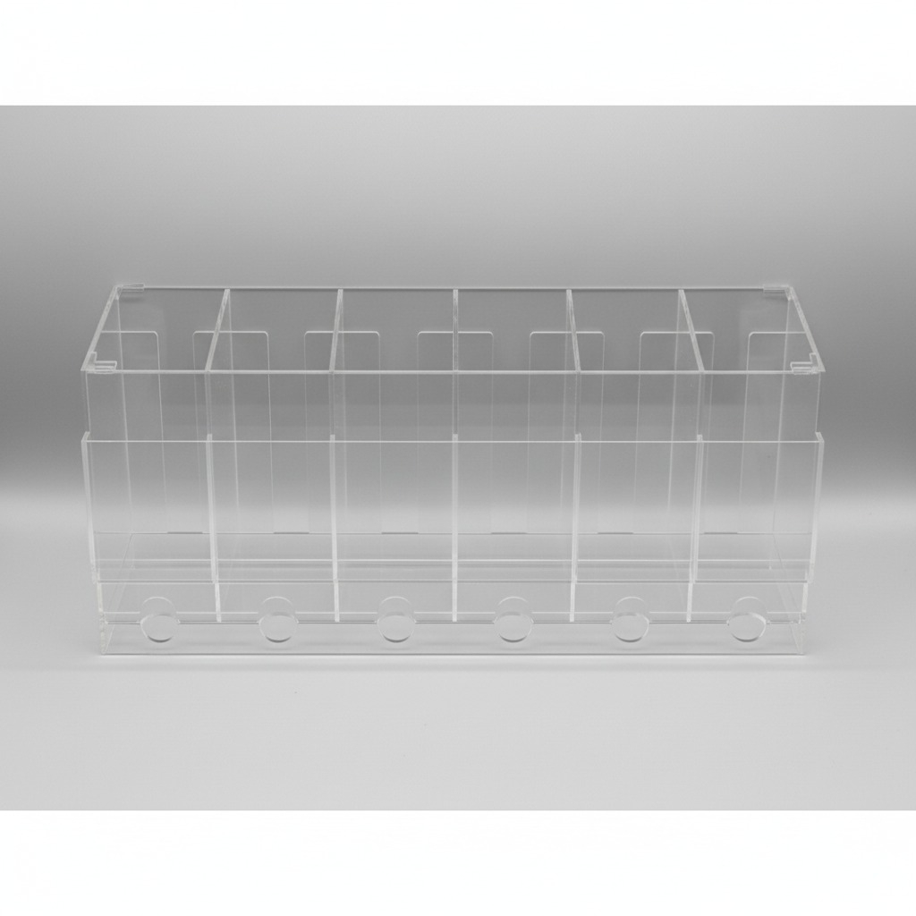 PREORDINE NEWTOP ESPOSITORE PER CARTA DA GIOCO IN ACRILICO IMPILABILE 451.5*131*209MM PX00
