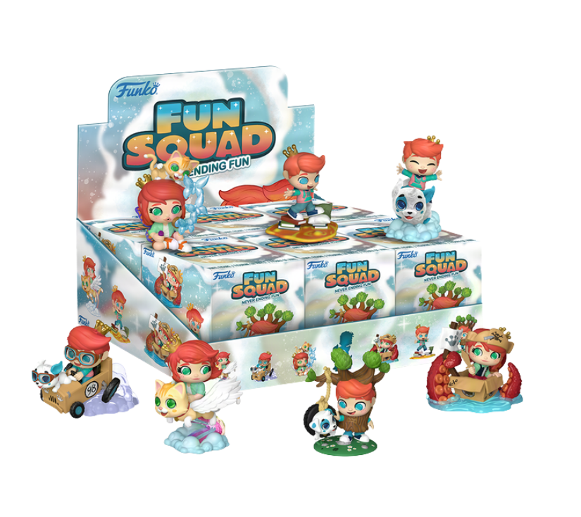 PREORDINE FUNKO BLIND BOX PREMIUM - Fun Squad :Never Ending Fun *FINE GIUGNO