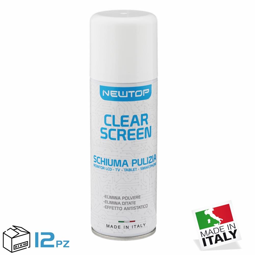 NEWTOP SCHIUMA PULIZIA MONITOR E DISPLAY SMARTPHONE 200ML SPR-SHEESH