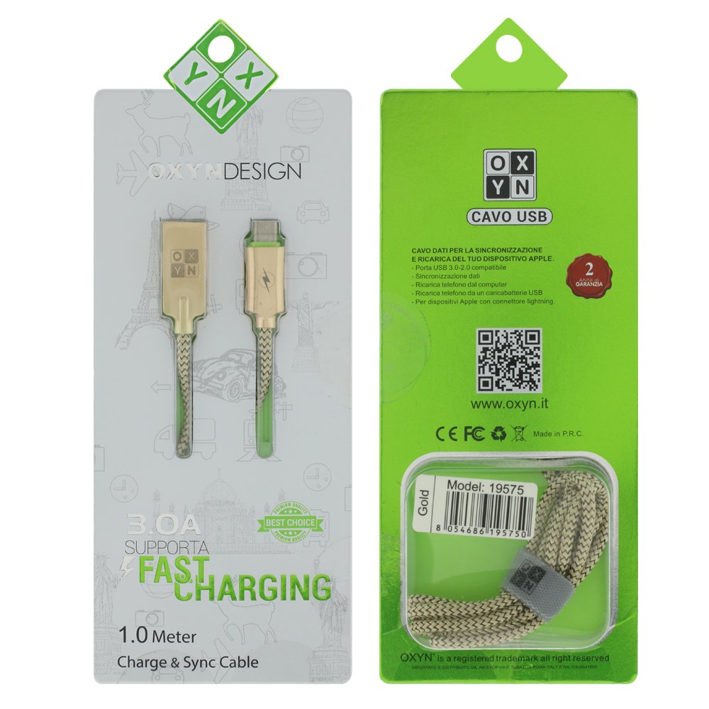OXYN CAVO USB PLUS COMPATIBILE MICRO USB