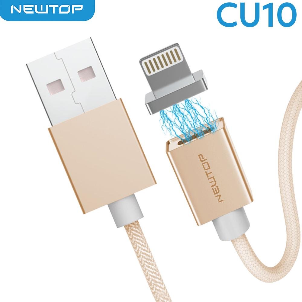 NEWTOP CU10 MAGNETIC CABLE 100CM USB/LIGHTNING