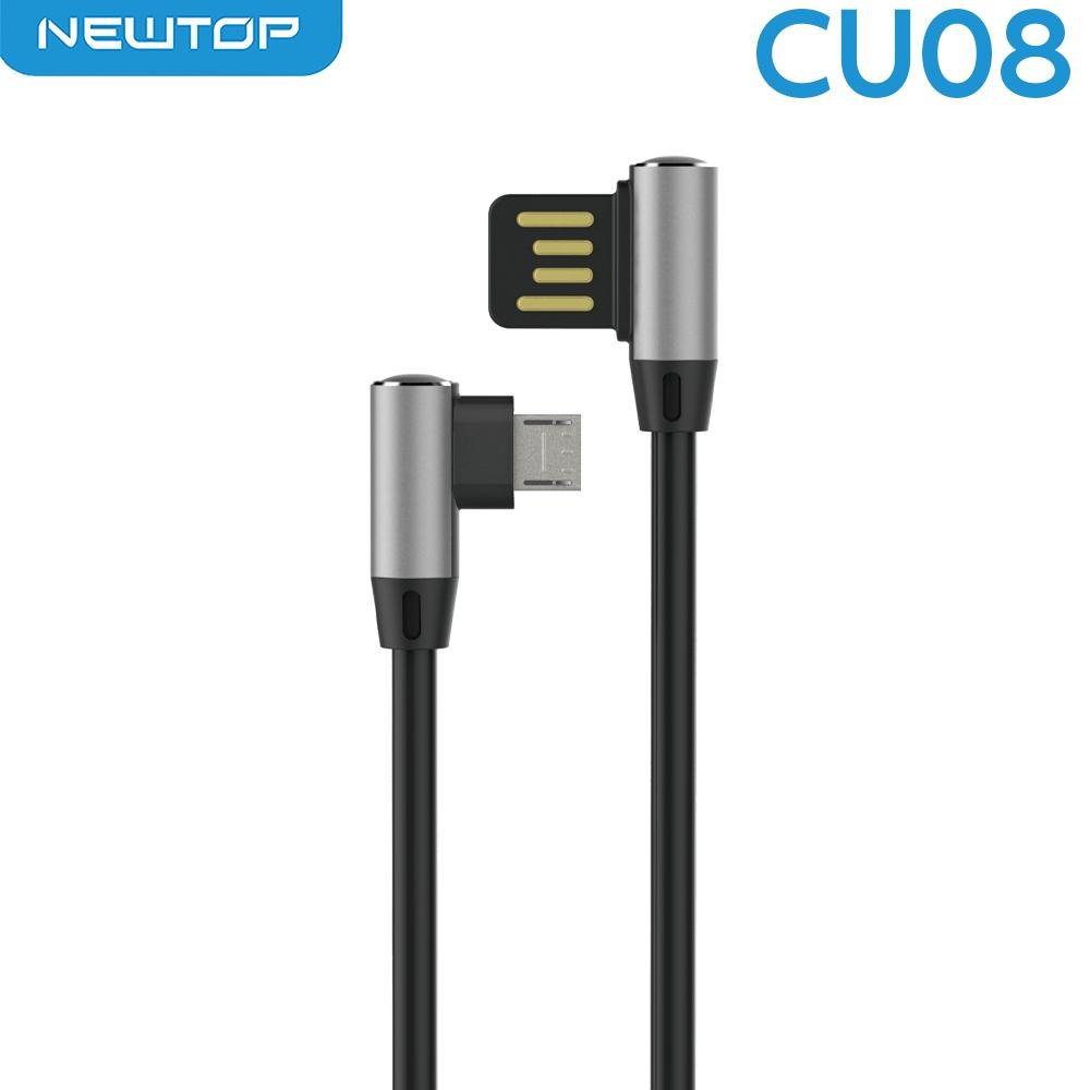 NEWTOP CU08 ANGULAR CAVO 100CM USB/MICRO USB
