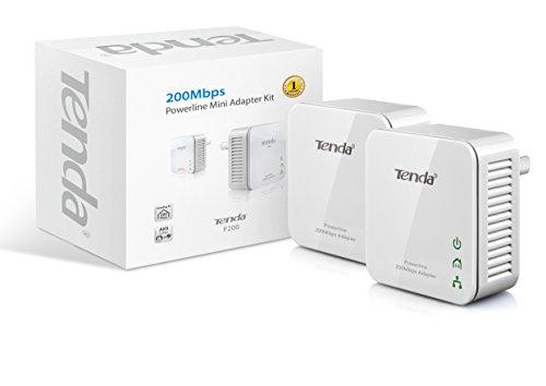 TENDA POWERLINE KIT 2 MINI ADAPTER UP TO 200MBPS NT- P200-KIT