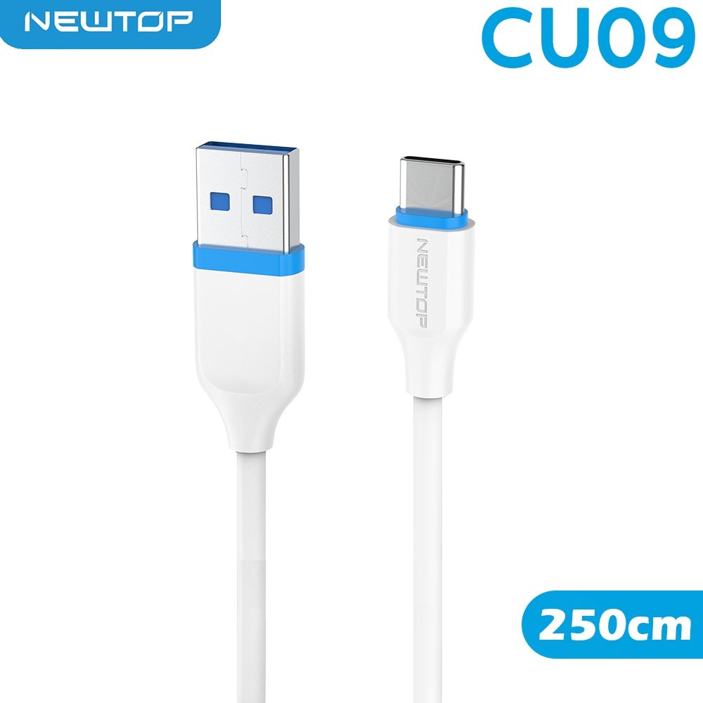 NEWTOP CU09 BLULINE CAVO 250CM USB/TYPE-C