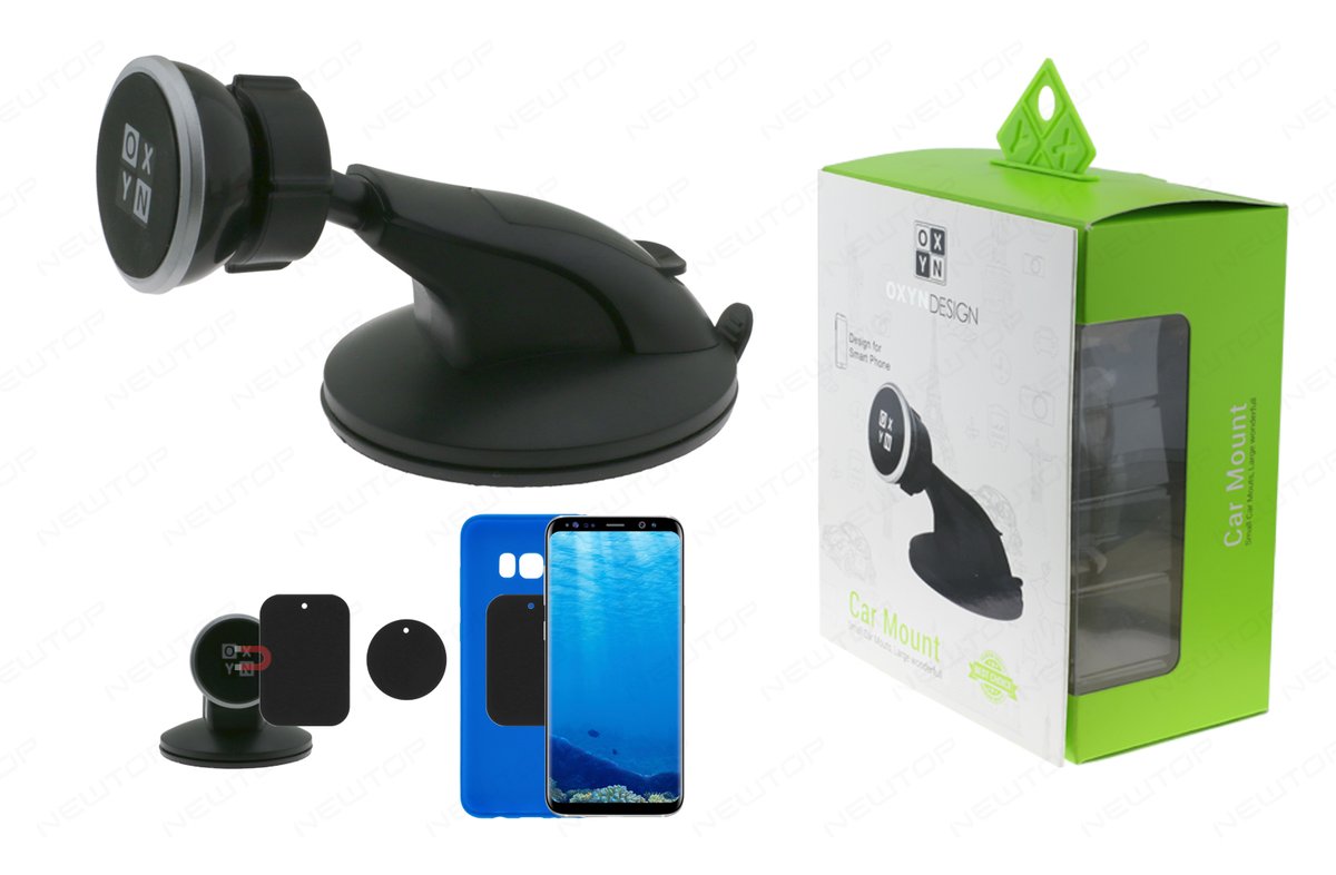 OXYN SUPPORTO MC06 SMARTPHONE VENTOSA MAGNETICO ST13