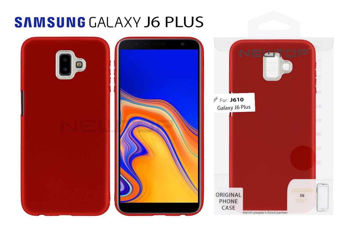 TPU MATTE OIL WITH BUTTON COVER SAMSUNG GALAXY J6 PLUS