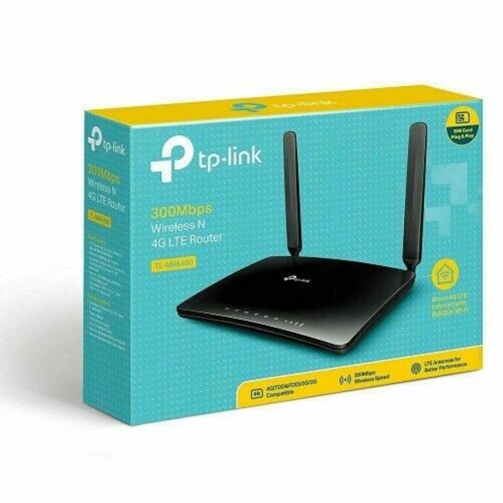 TP-LINK Router 4G HOTSPOT LTE Wi-Fi N300 alternativa ADSL SIM CARD SLOT TL-MR6400