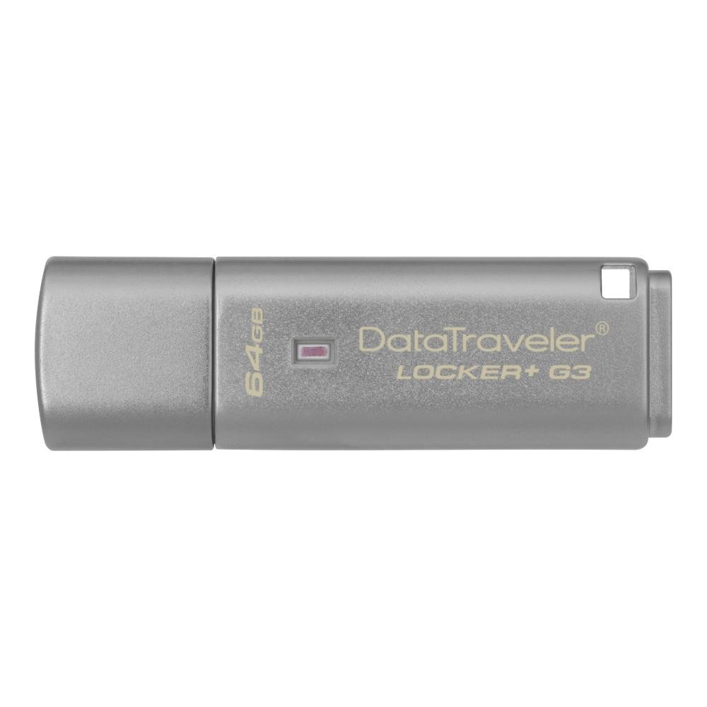 KINGSTON USB FLASH KINGSTON DTLPG3/64GB Locker+ HARDWARE ENCRYPTION USB 3.0