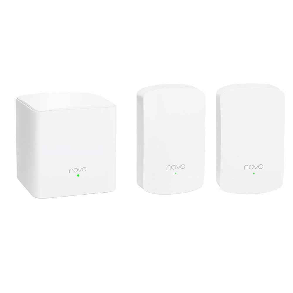 TENDA Nova Mw5 Router Mesh Wi-Fi Ac1200 Kit 1+2 Sat Dual Band NT-NOVA-MW5-3