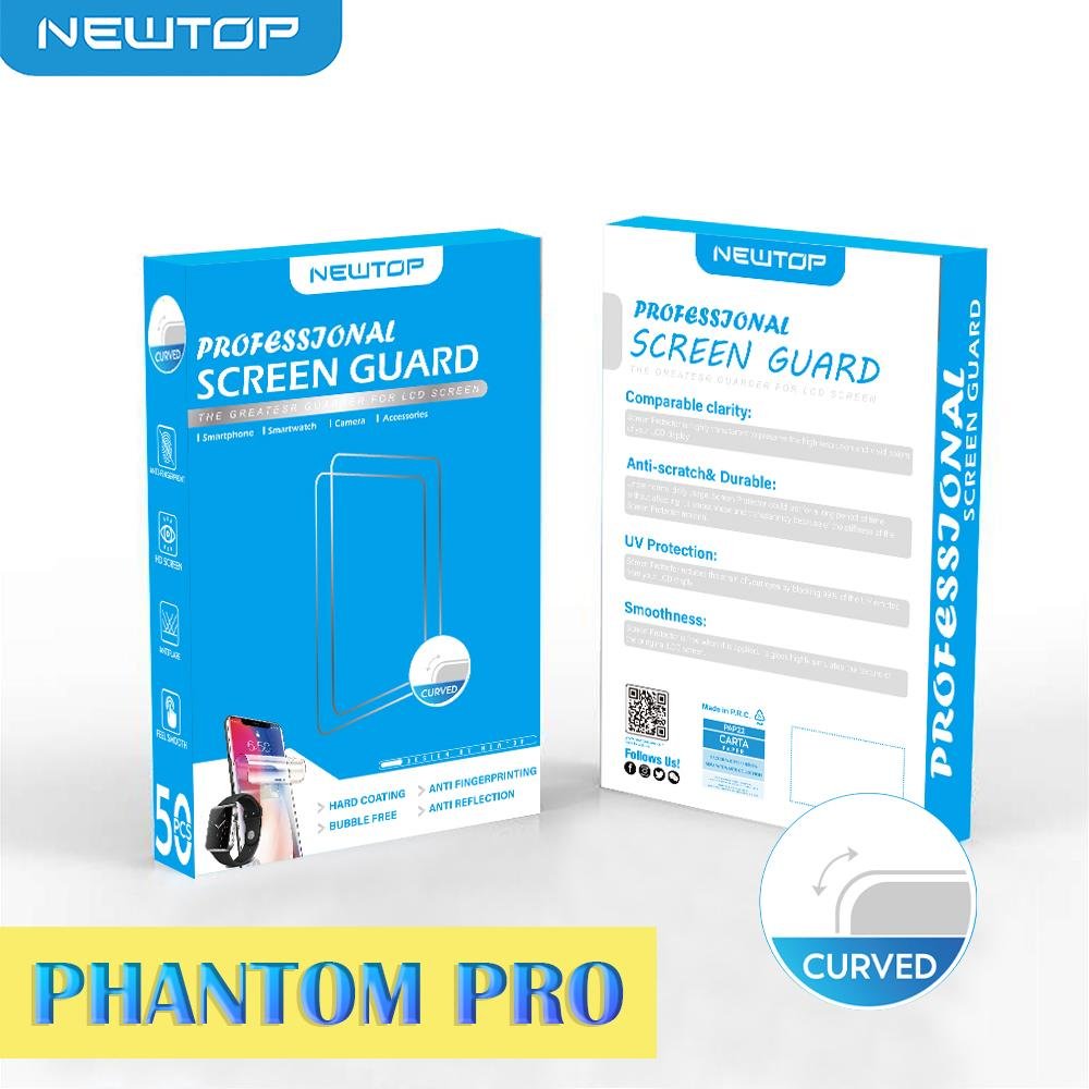 NEWTOP PELLICOLE PER PHANTOM PRO CURVED-EDGE
