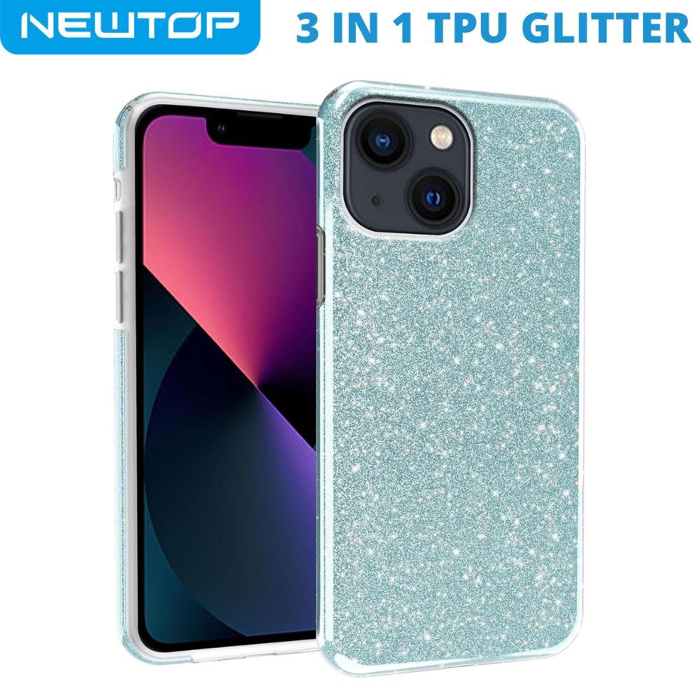 3 IN 1 PC TPU GLITTER COVER APPLE …