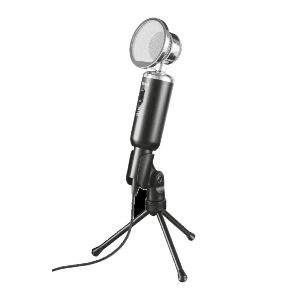 TRUST MICROFONO MADELL FILTRO TREPPIEDE 21672