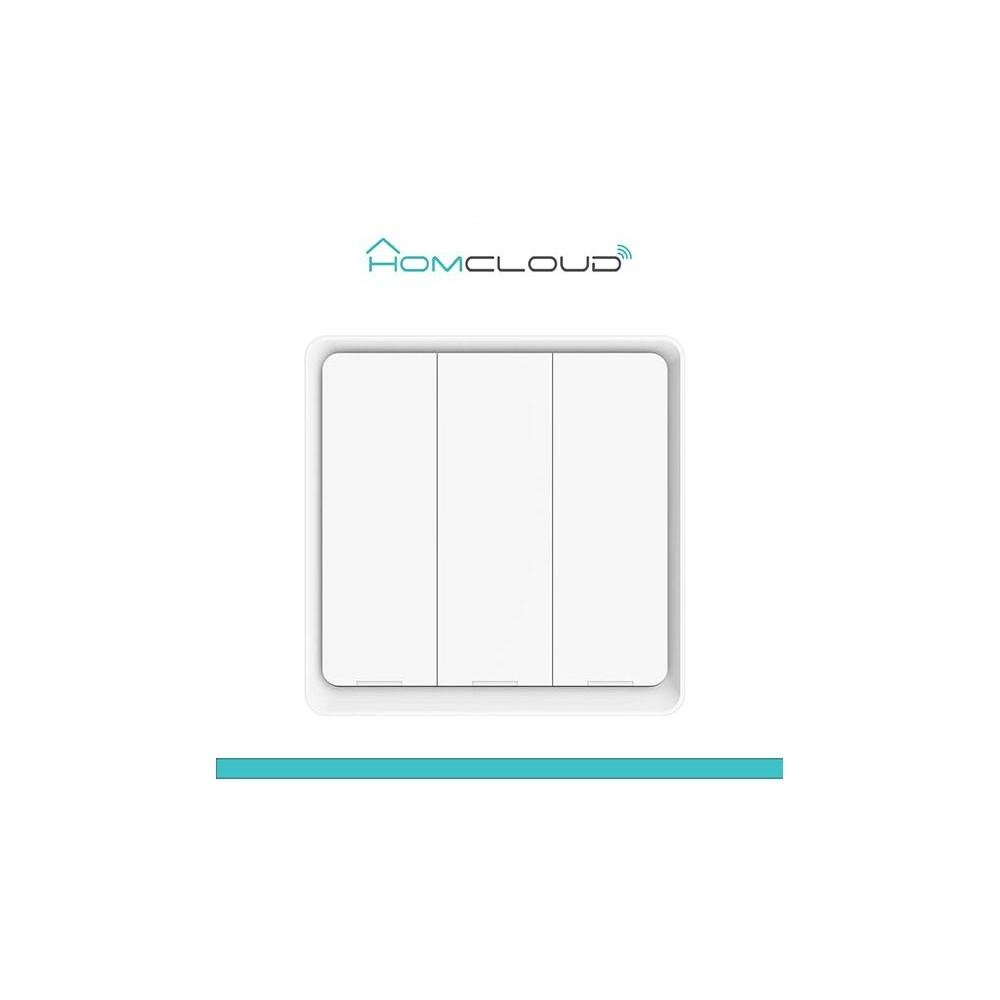 HOMCLOUD Interruttore senza fili intelligente 3CH ET-SS3