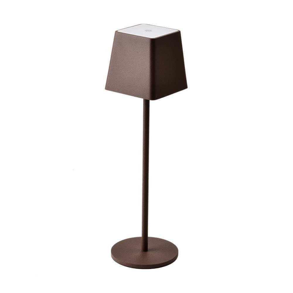 V-TAC LED 2W TABLE LAMP SQ 3000K CORTEN BODY