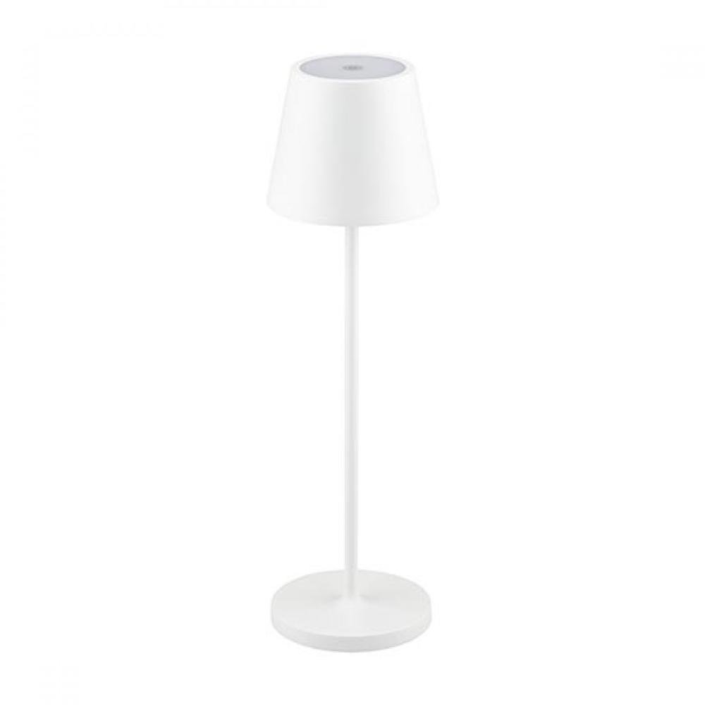 V-TAC LED 2W TABLE LAMP(4400MA BATTERY) 3000K IP54 WHITE BODY