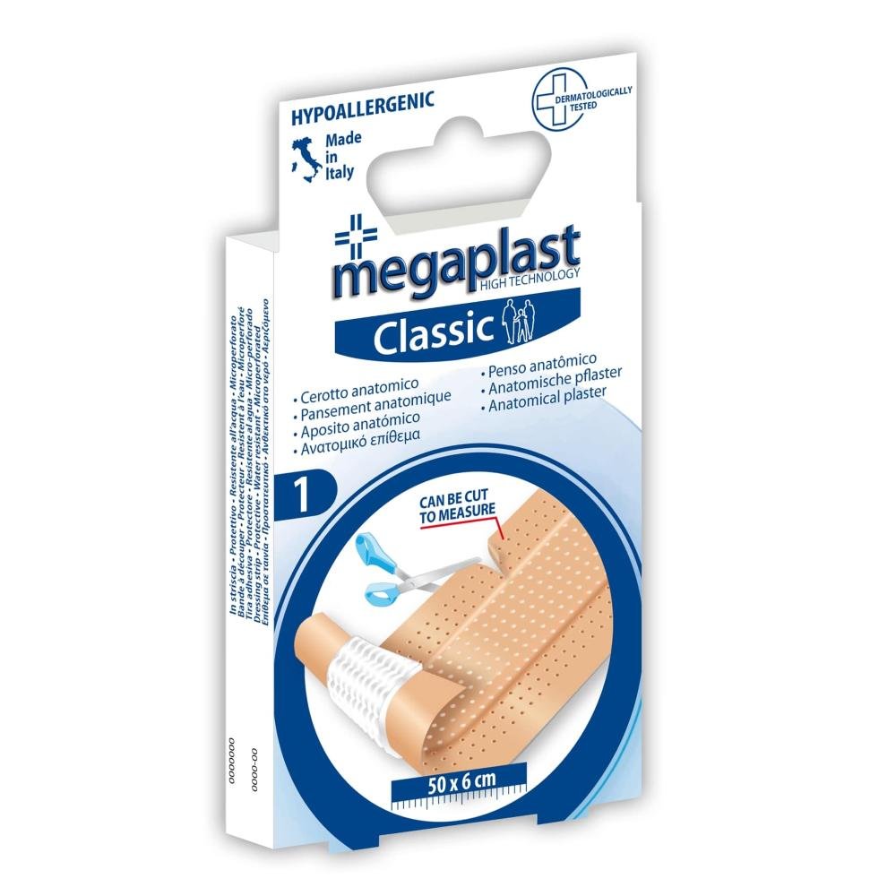 MEGAPLAST CLASSIC ML 1 STRISCIA 50X6CM 1PZ=(1PZ)