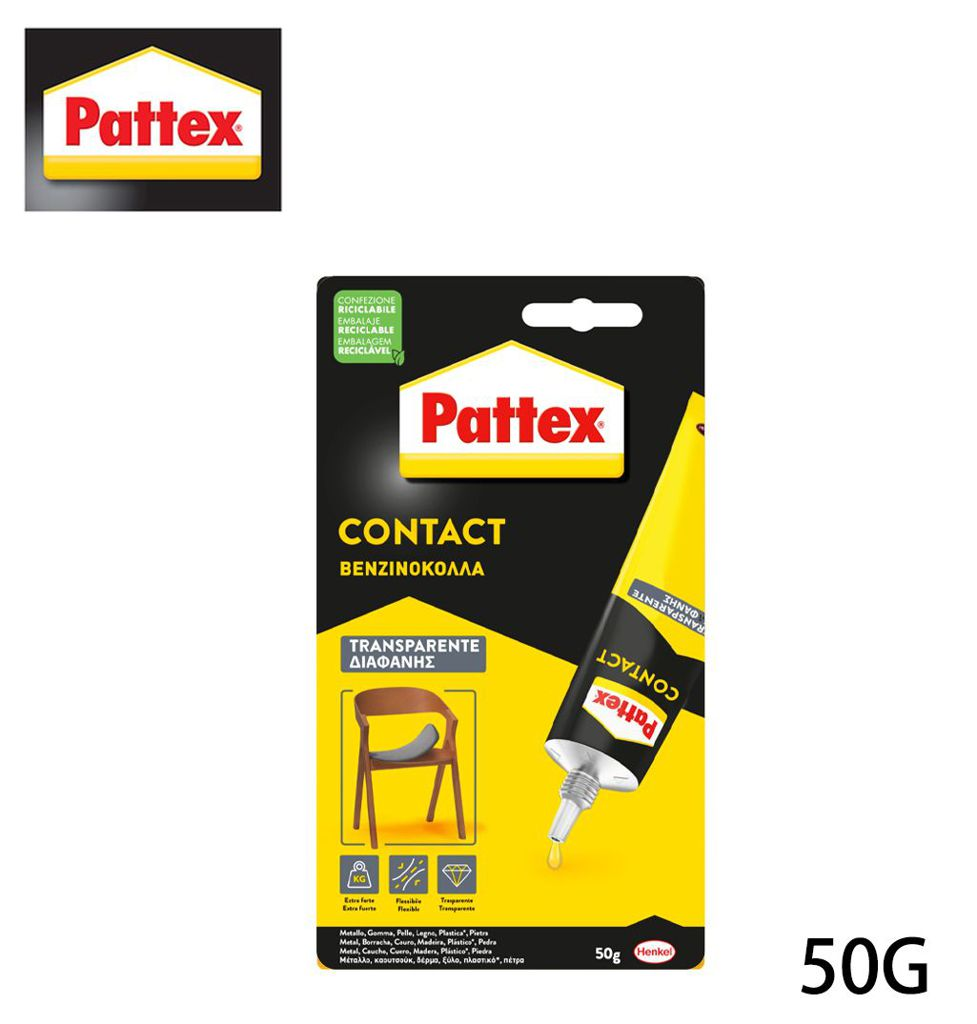 PATTEX PTX ADESIVO TRASP COLLA 50G