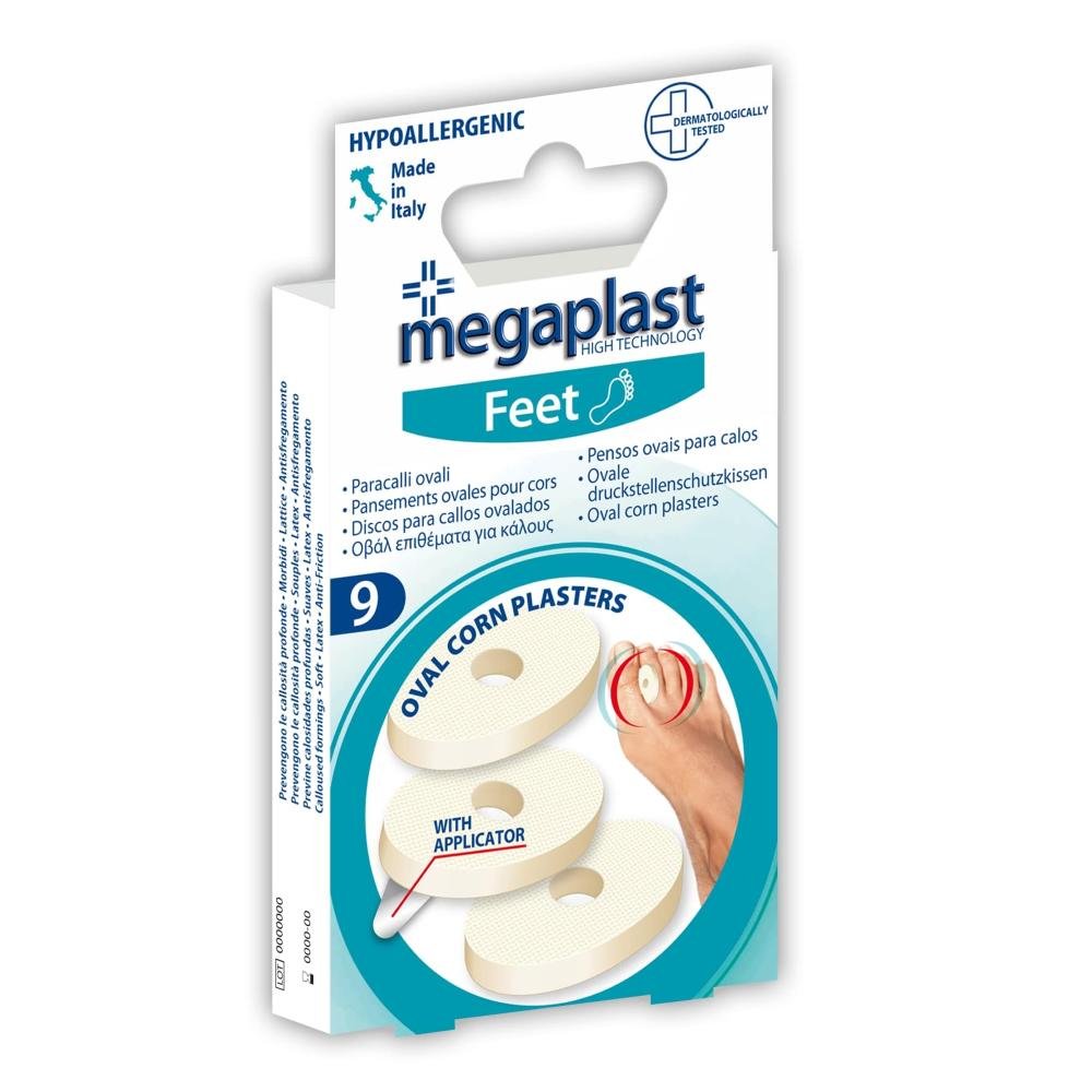 MEGAPLAST FEET ML 9 PARACALLI OVALI LATTICE 1PZ=(1PZ)
