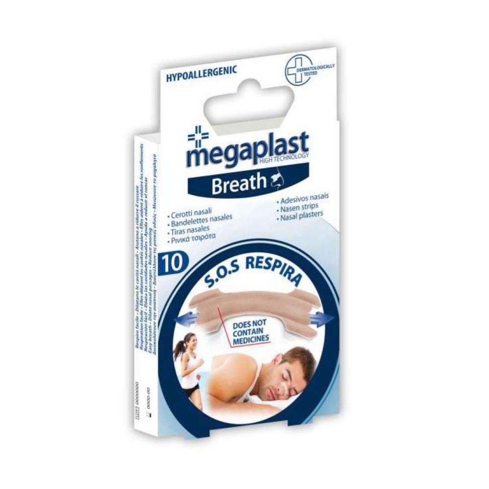 MEGAPLAST EASY BREATH CEROTTI NASALI 10