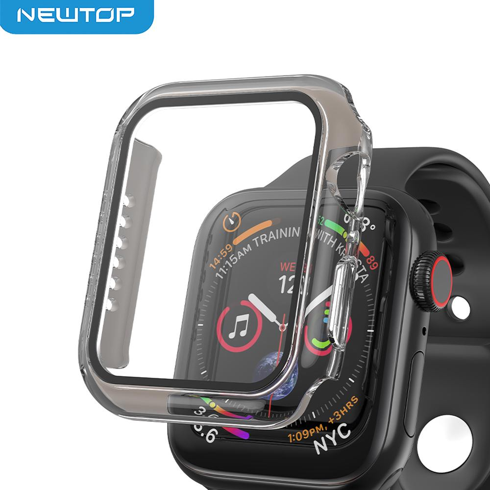 NEWTOP COVER CON VETRO APPLE WATCH 1 - 2 - 3 42MM