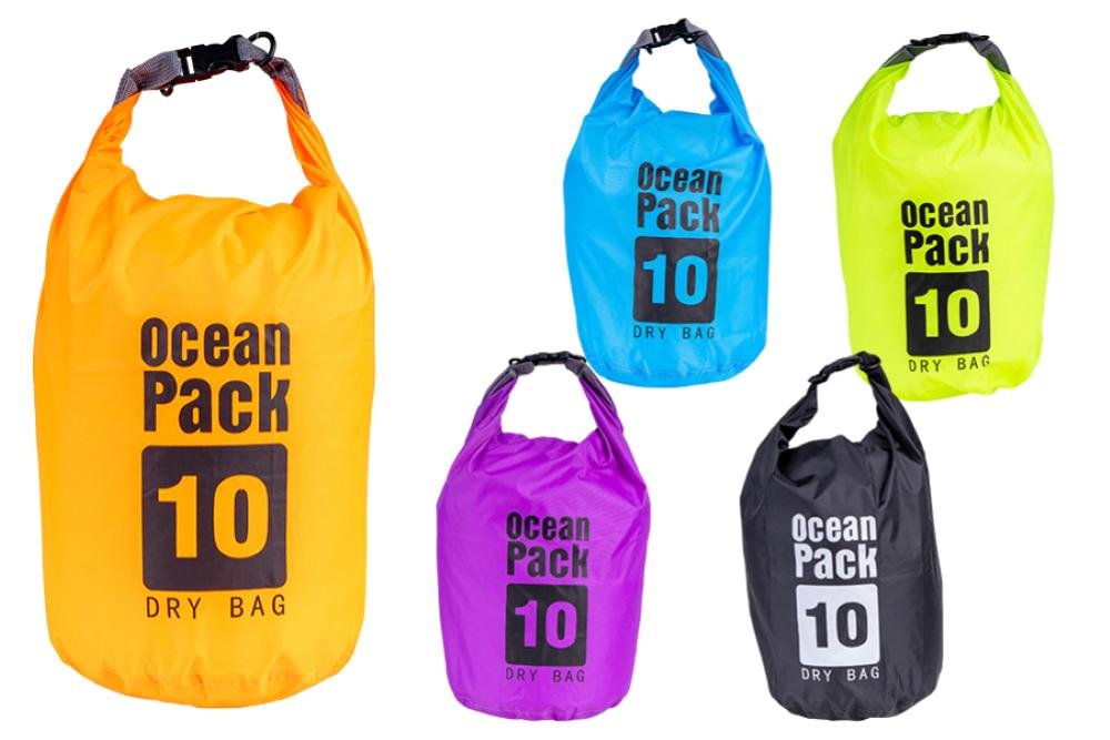NATALUNA BORSA IMPERMEABILE A TRACOLLA NYLON 10 LITRI …