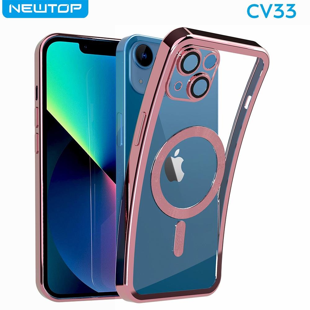 NEWTOP CV33 COVER CROMO RINGS IPHONE 12