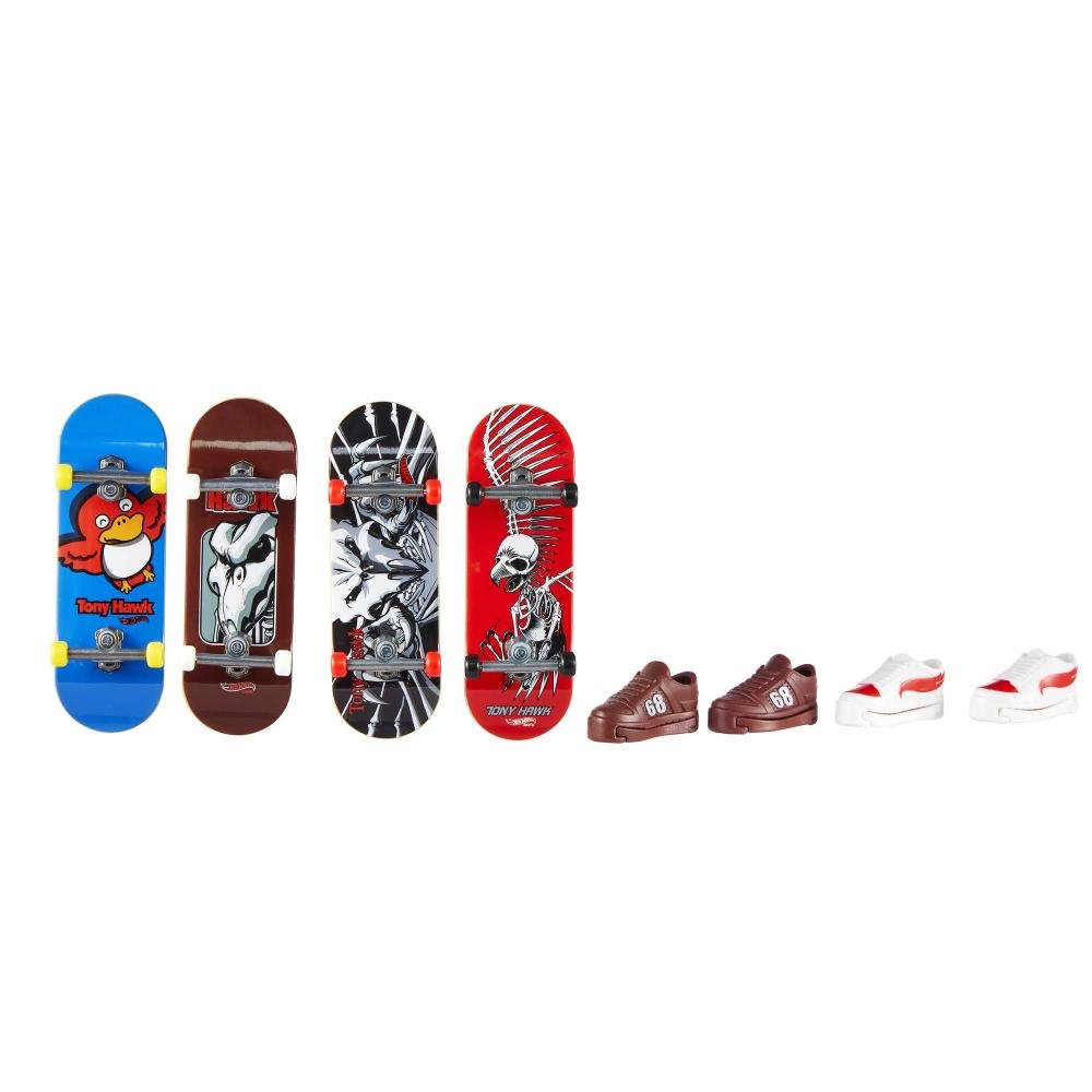 HOT WHEELS SKATE - Confezione 4 Skateboard Ass.to HGT84