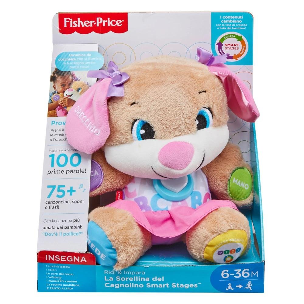 FISHER - PRICE - LA SORELLINA DEL CAGNOLINO SMART STAGES™ FPP54