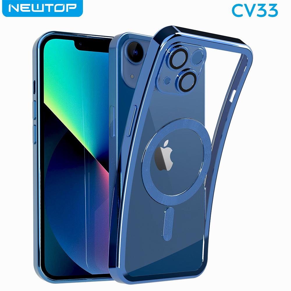 NEWTOP CV33 COVER CROMO RINGS IPHONE 15 PRO MAX