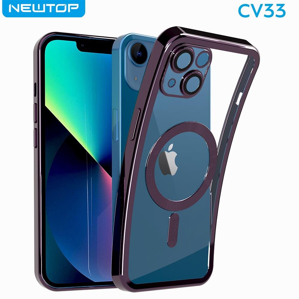 NEWTOP CV33 COVER CROMO RINGS IPHONE 15 PLUS