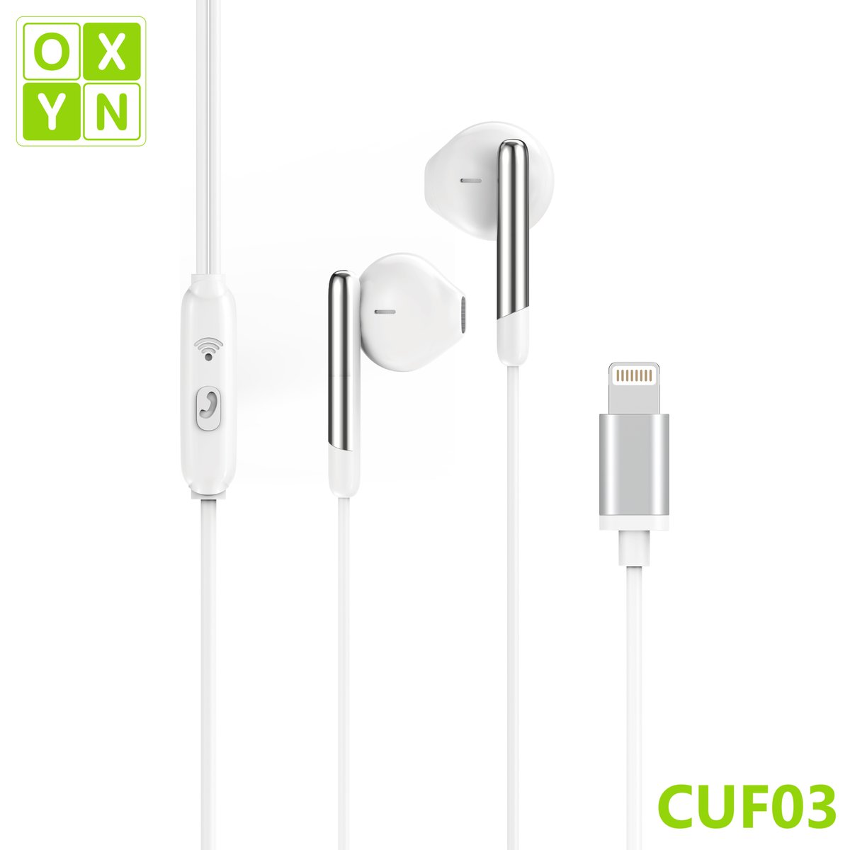 OXYN CUF03 AURICOLARE ATTACCO LIGHTNING CONNESSIONE BLUETOOTH