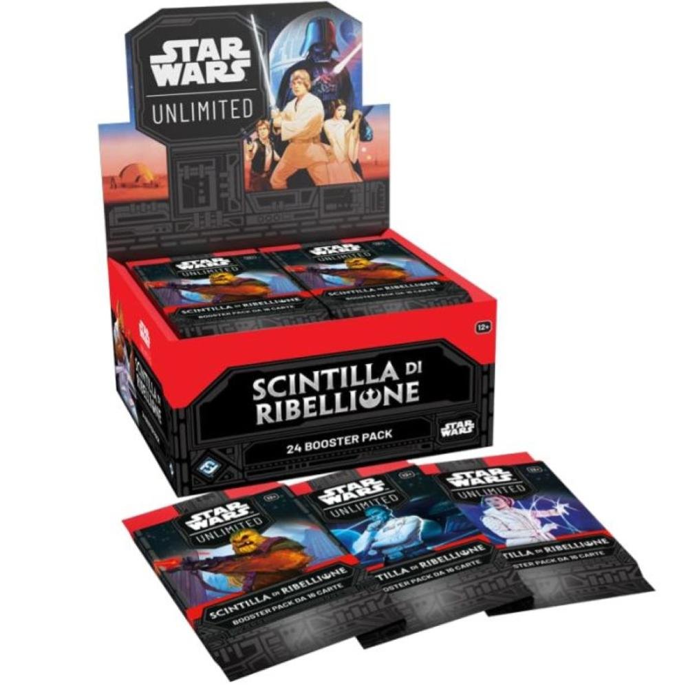 STAR WARS UNLIMITED - SCINTILLA DI RIBELLIONE - BOOSTER BOX 24 08/03/24
