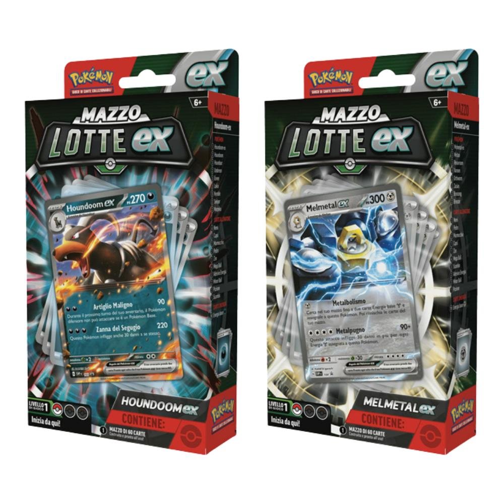 Pokemon - Mazzi Lotta Ex "HOUNDOOM & MELMETAL"