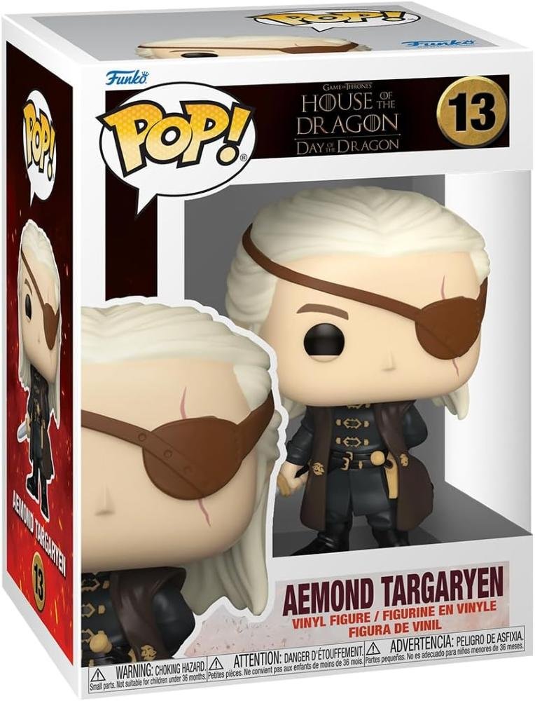 FUNKO POP GAME OF THRONES: HOUSE OF THE DRAGON S2 - VINYL FIGURE 13 AEMON TARGARYEN 9CM