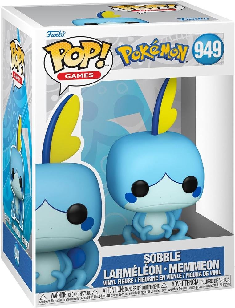 FUNKO POP POKEMON - VINYL FIGURE 949 SOBBLE (EMEA) 9CM 31/01/24