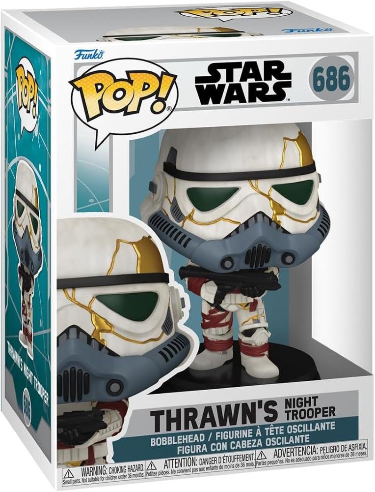 FUNKO POP STAR WARS : ASHOKA - VINYL FIGURE 686 THRAWN'S NIGHT TROOPER 9CM