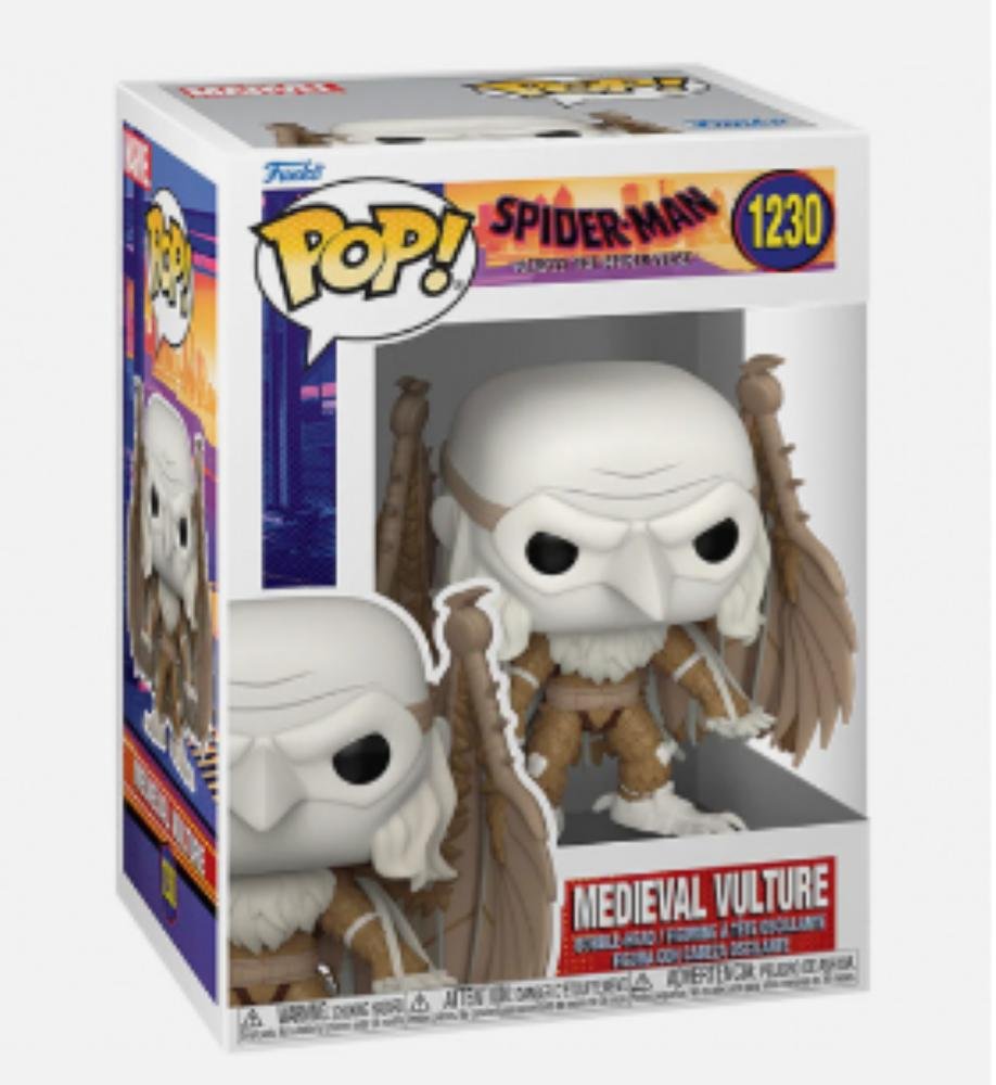 FUNKO POP MARVEL: SPIDER-MAN: ACROSS THE SPIDER-VERSE - VINYL FIGURE 1230 MEDIEVAL VULTURE 9CM*