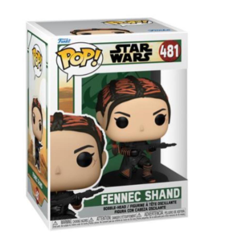 FUNKO POP STAR WARS: THE BOOK OF BOBA FETT - POP FUNKO VINYL FIGURE 481 FENNC SHAND 9CM*