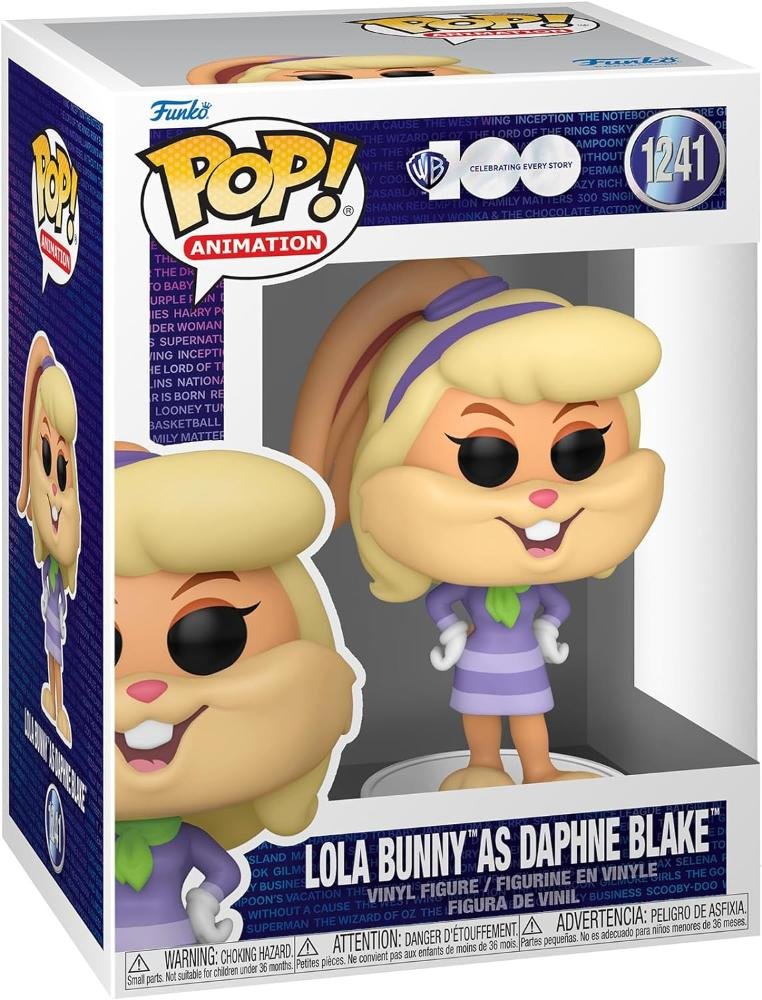 FUNKO POP WARNER BROS: 100TH ANNIVERSARY - LOONEY TUNES - VINYL FIGURE 1241 LOLA AS DAPHNE 9CM