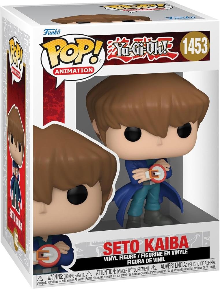 FUNKO POP YU-GI-OH! - VINYL FIGURE 1453 SETO KAIBA (DUEL KINGDOM) 9CM