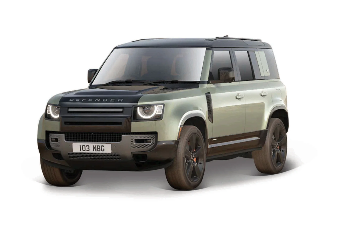 BURAGO LAND ROVER DEFENDER 110, THE 4-DOOR VERSION - 1:24
