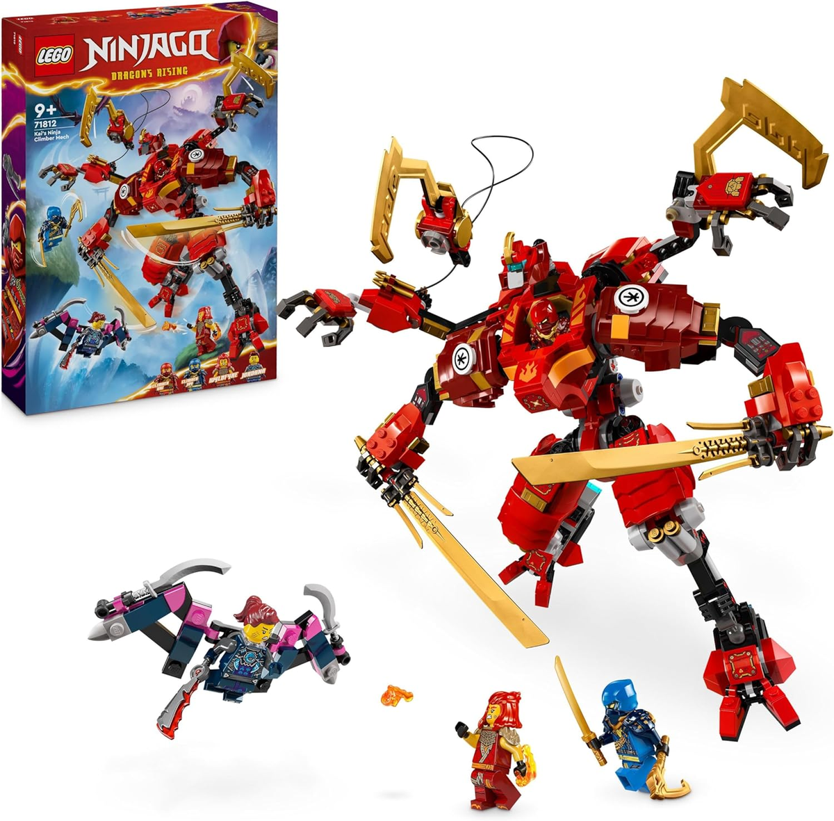LEGO NINJAGO - Climber Mech ninja di Kai 71812 *EOL